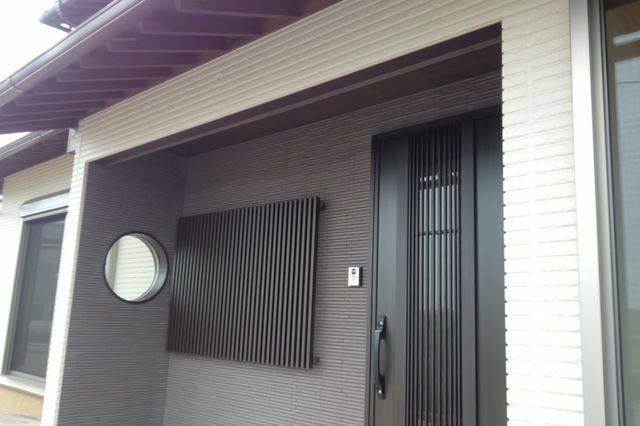 エントランス前